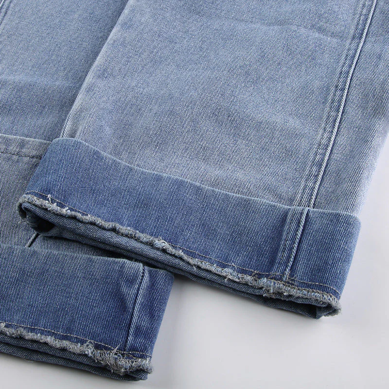 Ultility Blues Baggy Cargo Jeans - Image 4