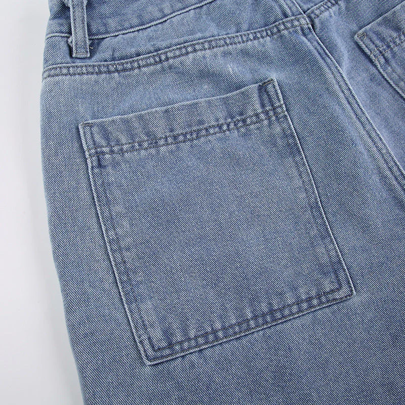 Ultility Blues Baggy Cargo Jeans - Image 5