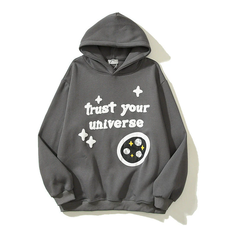 Universe Print Oversized Hoodie - Image 5