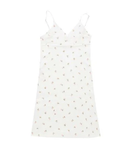 V Neck Floral Slip Mini Dress - Image 20