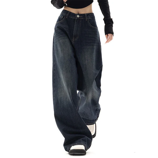 Vintage Blue 90s Boyfriend Jeans