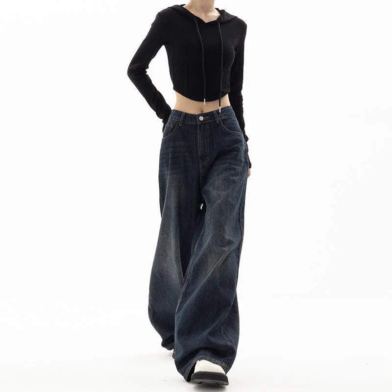 Vintage Blue 90s Boyfriend Jeans - Image 4