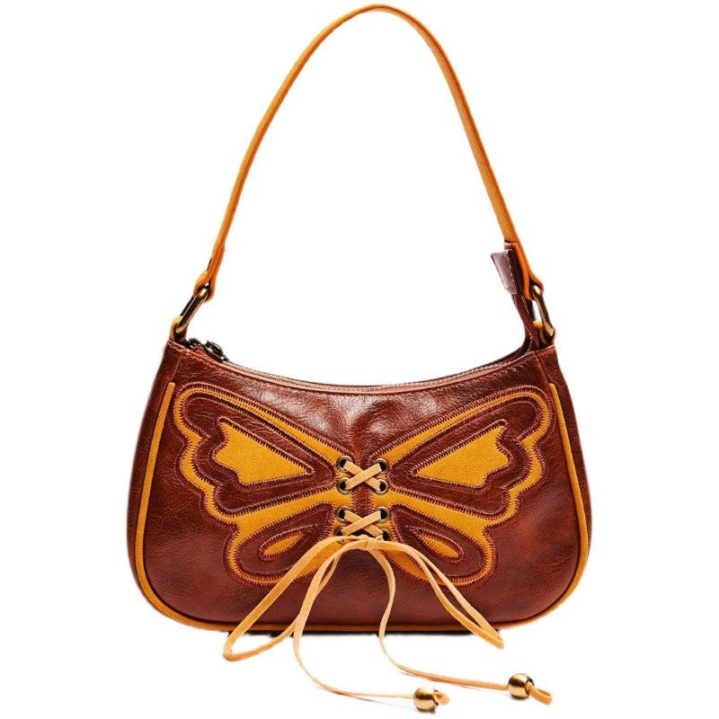 Vintage Butterfly Shoulder Bag - Image 8