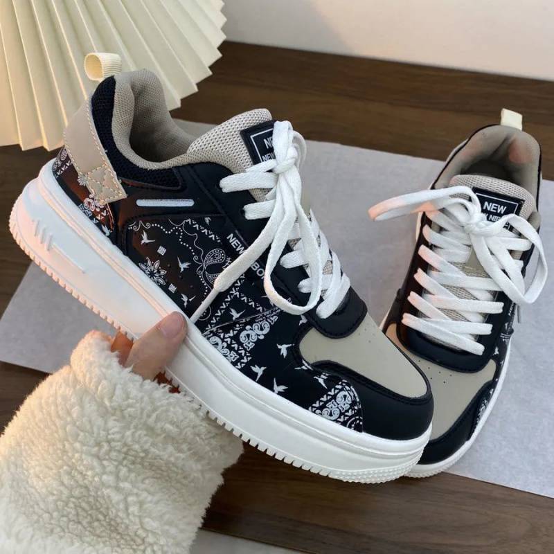 Vintage College Sneakers - Image 3
