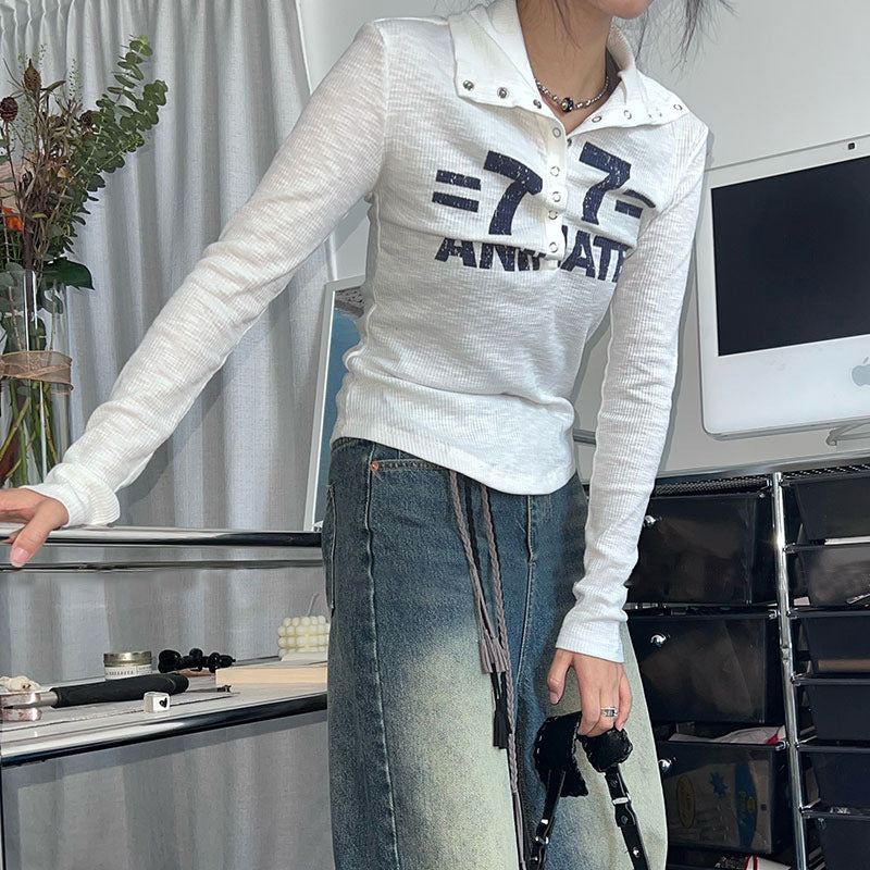 Vintage Long Sleeve Hooded Tee - Image 6