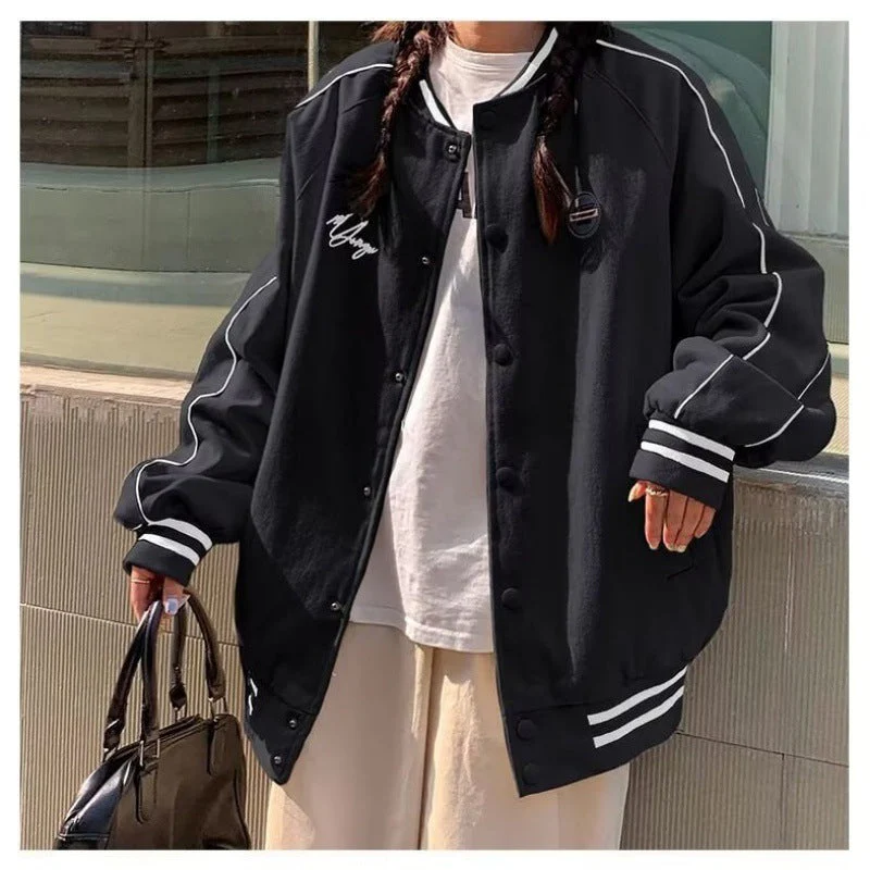Vintage Side Stripe Zip Up Jacket - Image 5