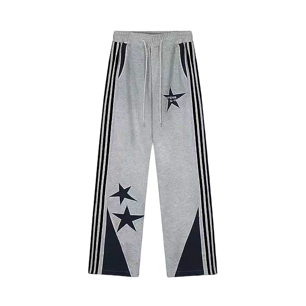 Vintage Star Print Sweatpants - Image 6