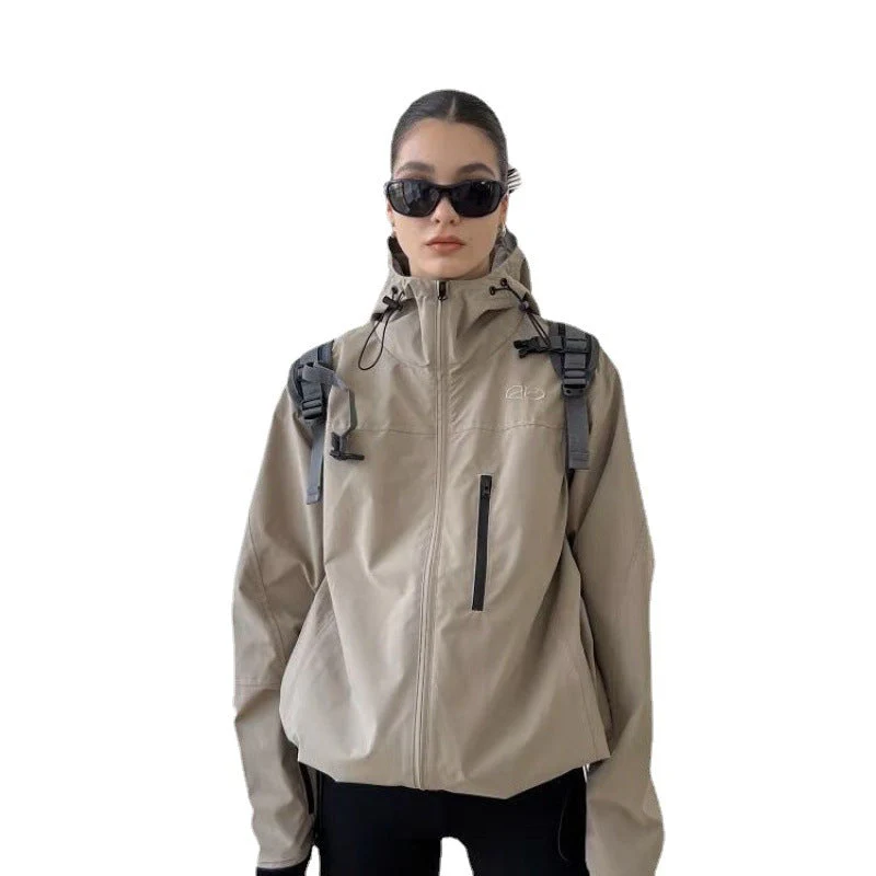 Waterproof Hooded Outdoor Jacket - Image 3