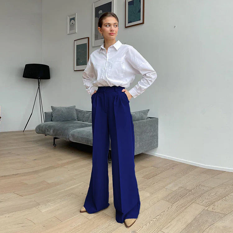 Wide Legs Casual Trousers - Image 7