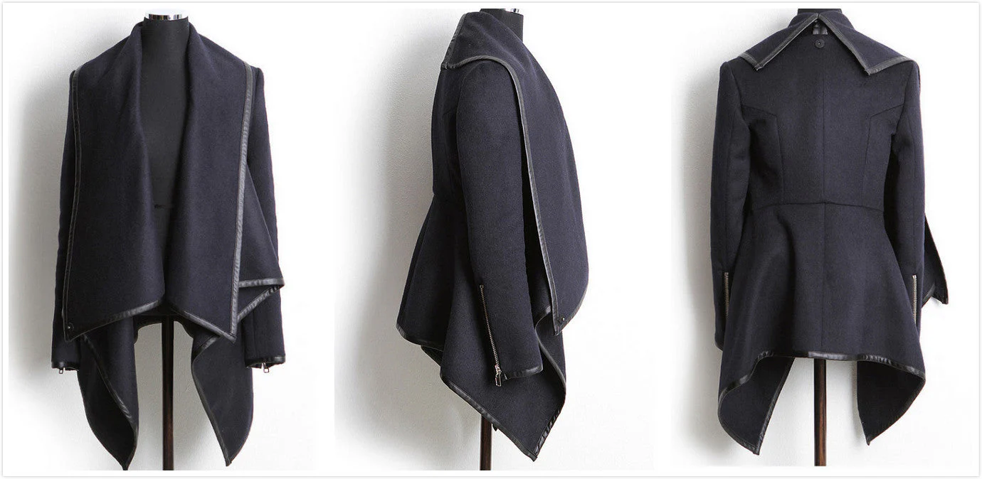 Women's Irregular Coat - Image 7