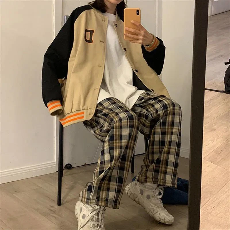 Cozy Up Plaid Trousers - Image 4