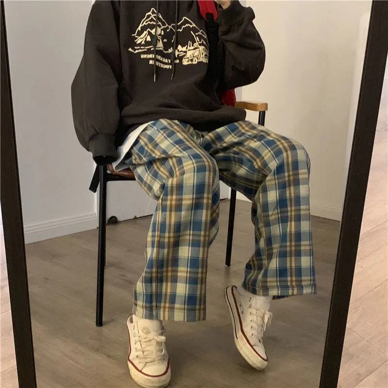 Cozy Up Plaid Trousers - Image 5